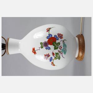 Meissen Lampenfuß Kakiemondekor