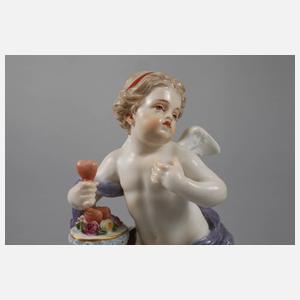Meissen Amorette ”Un me suffit – Eines genügt mir”
