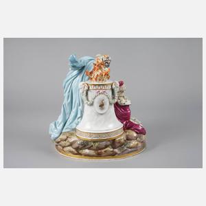 Meissen seltene Figurengruppe ”Allegorie – Der Frieden”