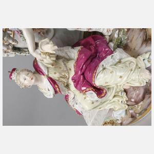 Meissen seltene Figurengruppe ”Allegorie – Der Frieden”