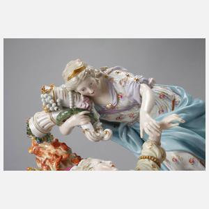 Meissen seltene Figurengruppe ”Allegorie – Der Frieden”