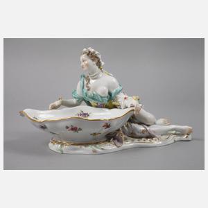 Meissen Paar figürliche Konfektschalen