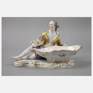Meissen Paar figürliche Konfektschalen