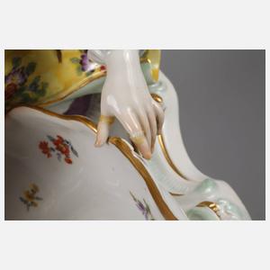 Meissen Paar figürliche Konfektschalen