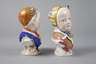 Meissen Paar Kinderbüsten