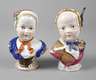 Meissen Paar Kinderbüsten