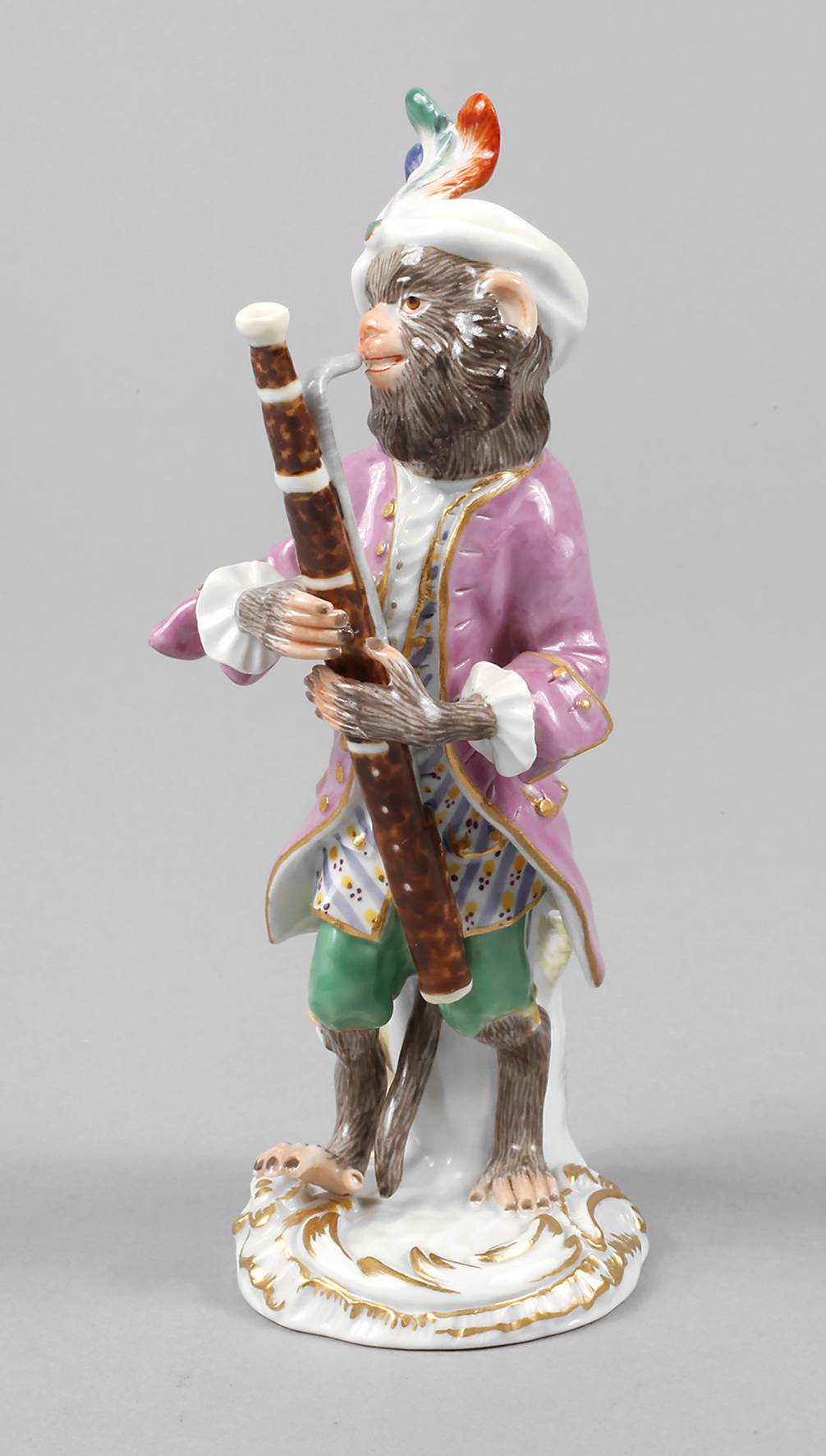 Meissen Fagottist aus der Affenkapelle