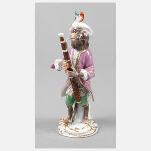 Meissen Fagottist aus der Affenkapelle