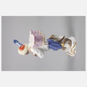 Meissen Paukenträger aus der Affenkapelle