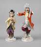 Meissen zwei Figuren aus der Affenkapelle
