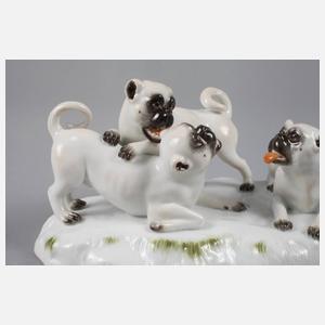 Meissen Mopsgruppe