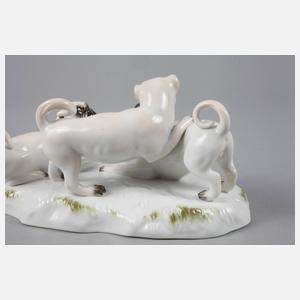 Meissen Mopsgruppe