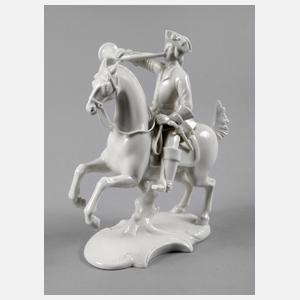 Nymphenburg ”Reiter mit Horn”