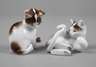 Rosenthal zwei Miniaturkatzen