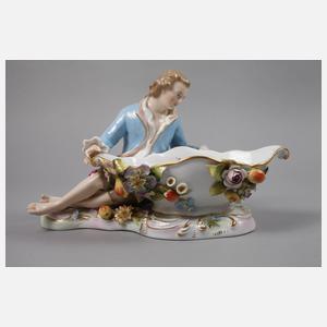 Paar figürliche Konfektschalen