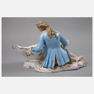 Paar figürliche Konfektschalen