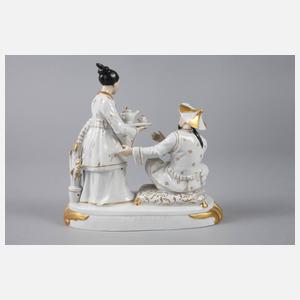 Sitzendorf Chinesengruppe