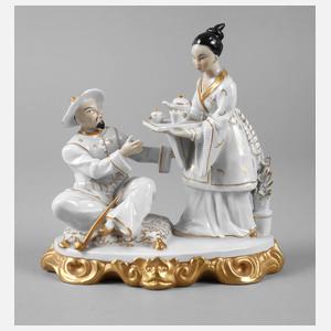 Sitzendorf Chinesengruppe