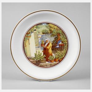 Stich Zwickau Wandteller ”Der Kaktusfreund”