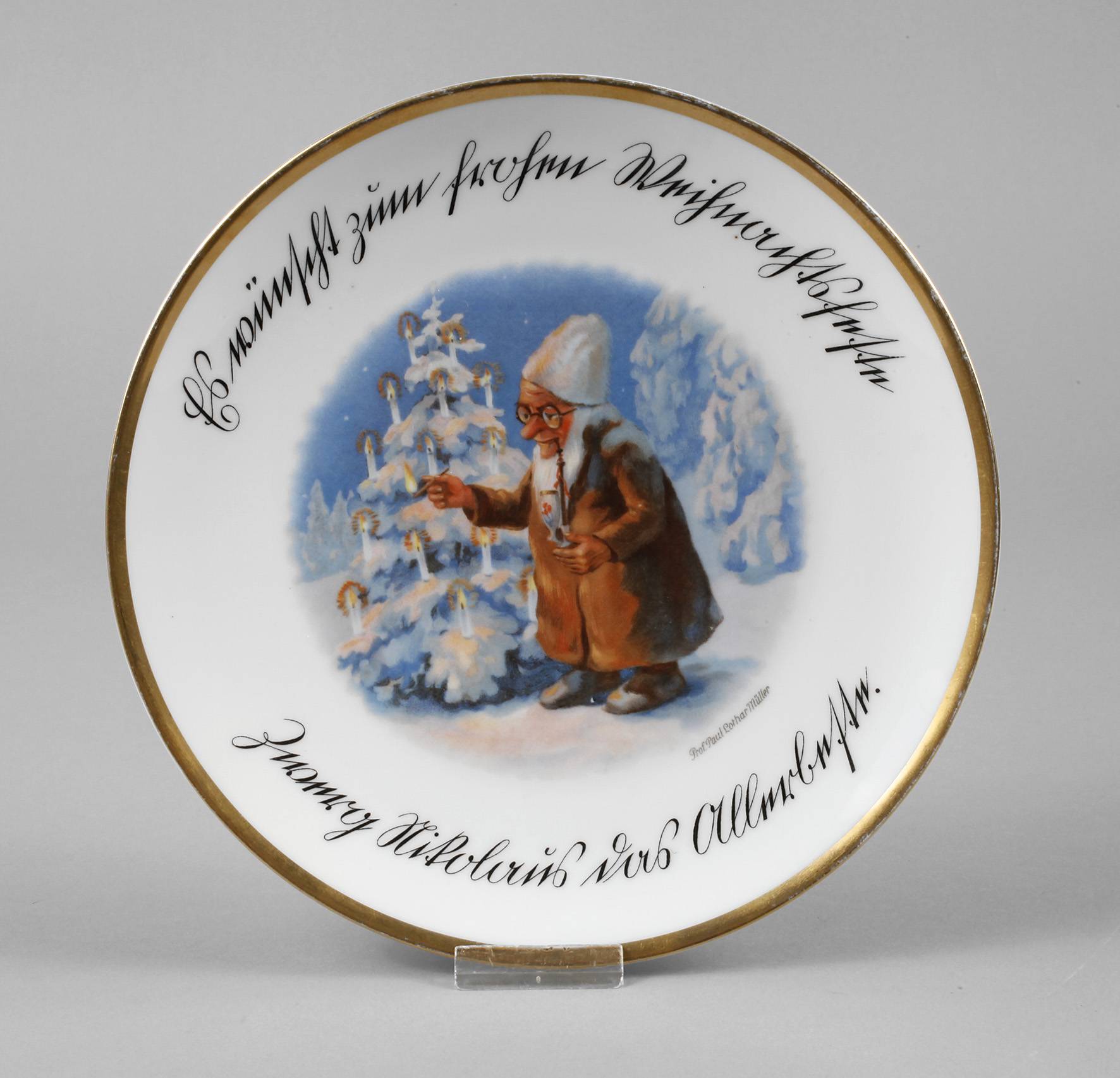 Thomas Weihnachtsteller ”Zwerg Nikolaus”