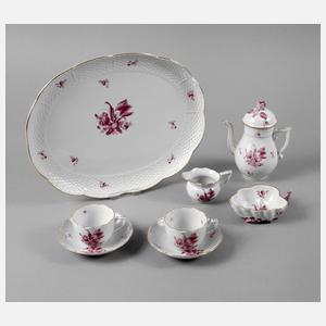 Herend Ungarn Tête-à-Tête mit Tablett