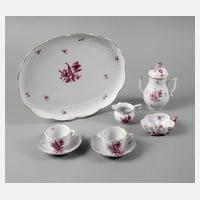 Herend Ungarn Tête-à-Tête mit Tablett111