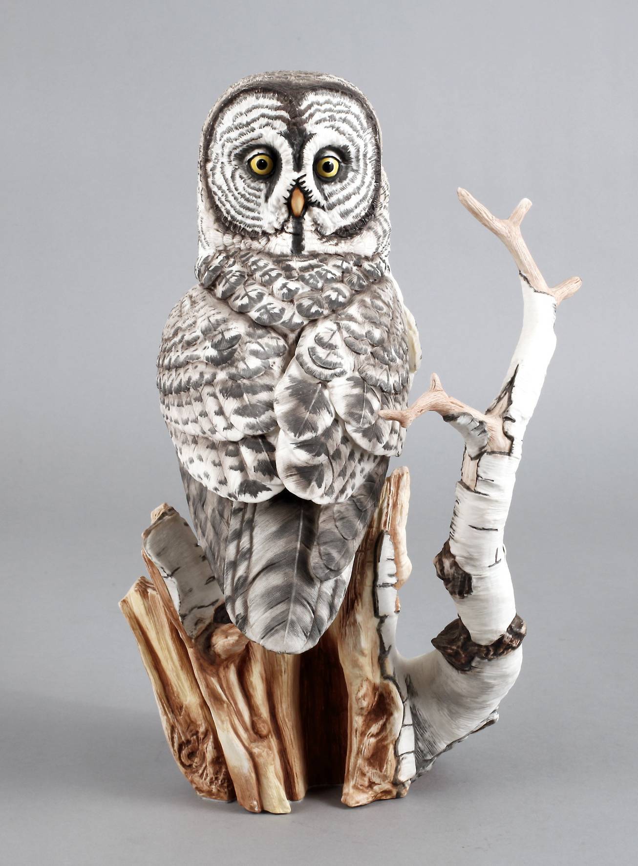 Franklin Mint ”The great grey owl”