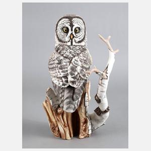Franklin Mint ”The great grey owl”