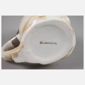 Figurenkrug als grinsender Rettich