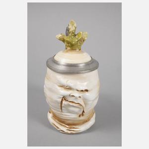 Figurenkrug als grinsender Rettich