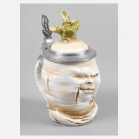 Figurenkrug als grinsender Rettich111