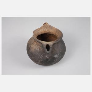 Henkeltopf mit Kannenausguss