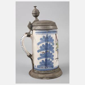 Großer Fayencewalzenkrug