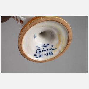 Henkelvase Ginori Italien