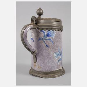 Großer Berliner Fayencewalzenkrug