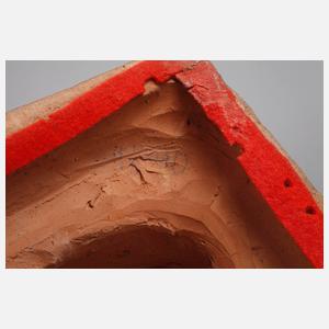 Terrakottafigur Mutter mit Kind