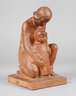 Terrakottafigur Mutter mit Kind