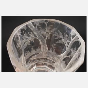 Jagdlicher Biedermeierbecher