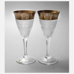 Moser Karlsbad zwei Weingläser