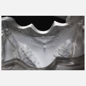 Paar Kerzenleuchter Val St. Lambert