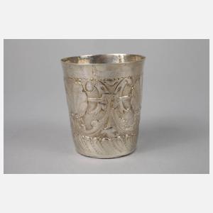 Silberbecher Barock