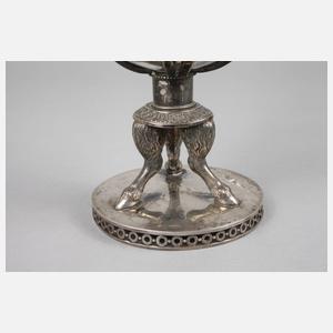 Silber kleiner klassizistischer Tafelaufsatz
