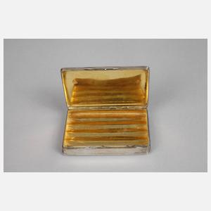 Silber Schnupftabakdose