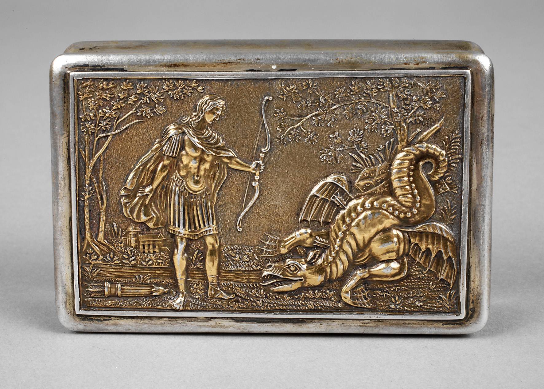 Silber Schnupftabakdose