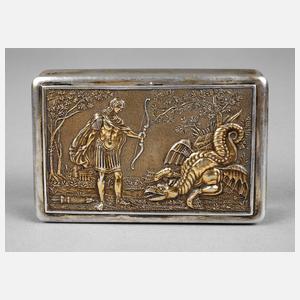 Silber Schnupftabakdose