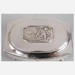 Silber Zuckerdose Breslau