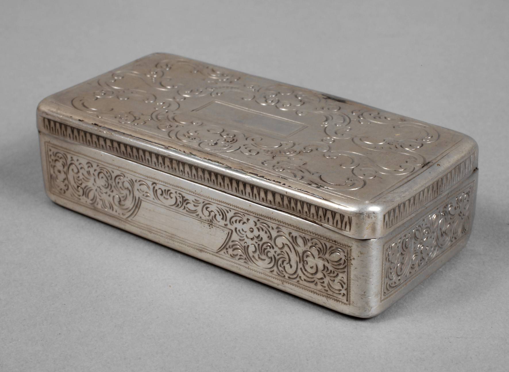 Schnupftabakdose Silber