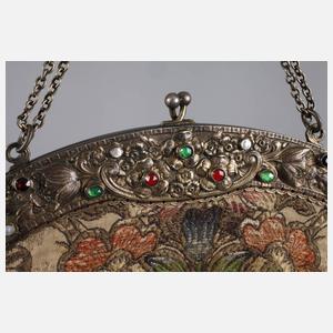 Abendtasche mit Silbermontierung