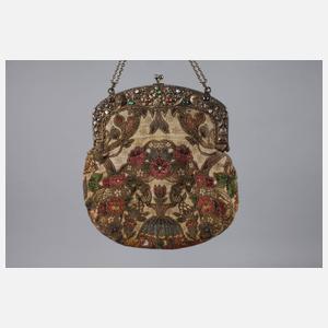 Abendtasche mit Silbermontierung