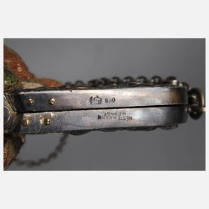 Abendtasche mit Silbermontierung